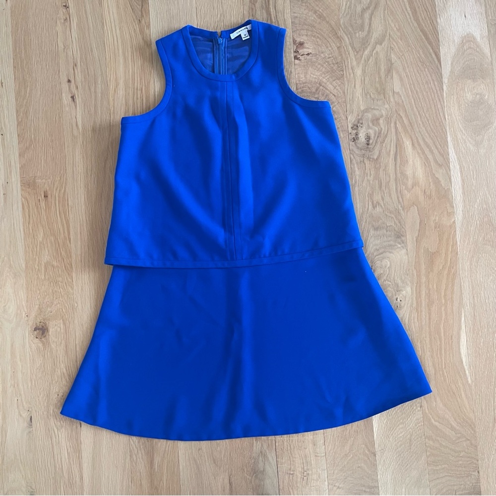 CARVEN gorgeous Cobalt Blue Dress